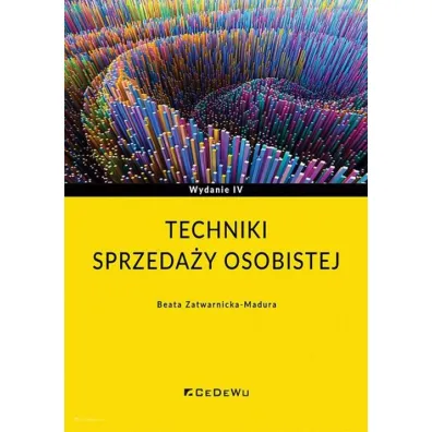 Techniki sprzeda�y osobistej w.4 - Beata Zatwarnicka-Madura