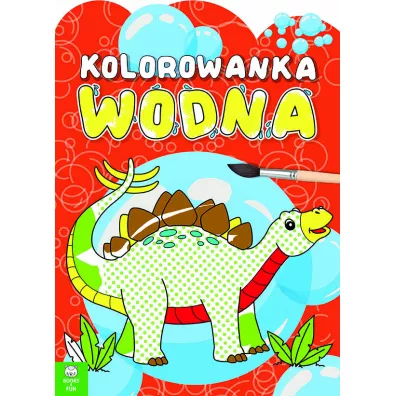 Dinozaury. Kolorowanka wodna