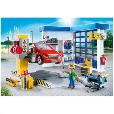 Zestaw z figurkami City Life 70202 Warsztat samochodowy