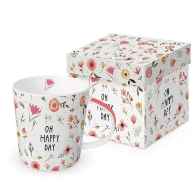 Ppd PaperProducts Design Kubek porcelanowy Oh Happy Day 350ml