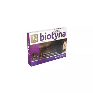 Alg Pharma Biotyna Gold Max Suplement diety 30 tab.