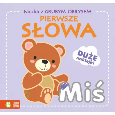 Pierwsze s�owa. Nauka z grubym obrysem