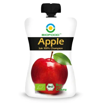 Bio Food Sok jab�kowy 100 % champion bezglutenowy 200 g Bio
