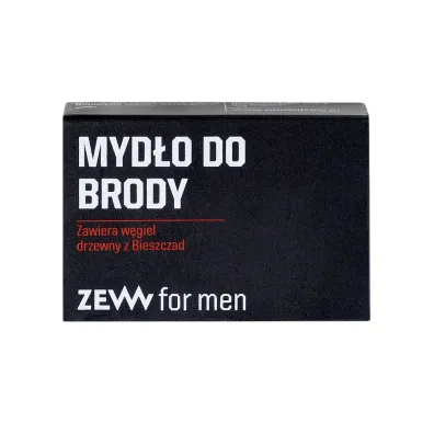 Zew for men Myd�o do brody zawiera w�giel drzewny z Bieszczad 85 ml