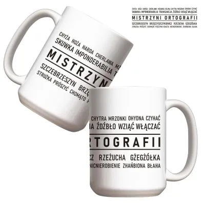 Molom Kubek - Mistrzyni Ortografii 440ml