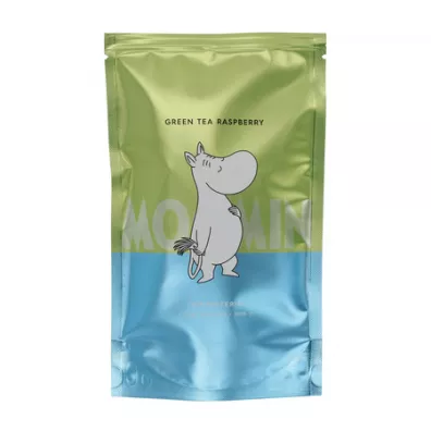 Teministeriet Moomin Green Tea Raspberry Herbata owocowa sypana 100 g