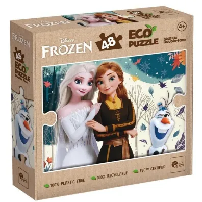 Puzzle dwustronne eko 48 el. Frozen Lisciani
