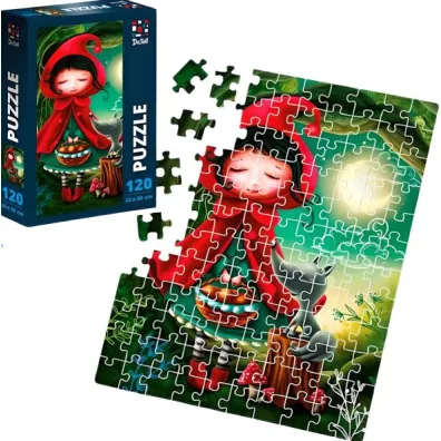 Puzzle 120 el. Czerwony Kapturek Roter Kafer