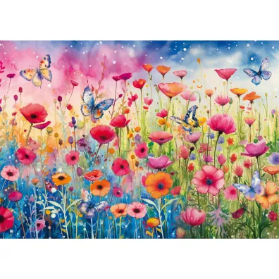 Puzzle PQ 1000 el. Makowe pole Schmidt