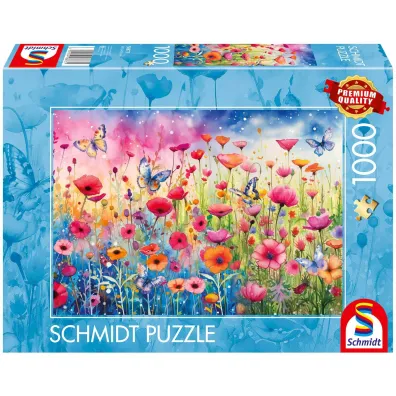 Puzzle PQ 1000 el. Makowe pole Schmidt