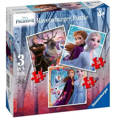 Puzzle 3w1 Frozen 2 Ravensburger