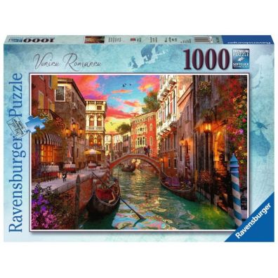 Puzzle 1000 el. Romantyczna Wenecja 152629 Ravensburger