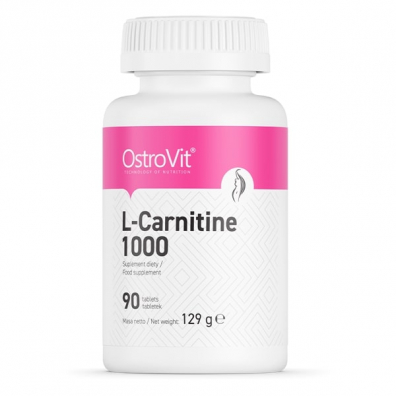 OstroVit L-Karnityna 1000 mg Suplement diety 90 tab.