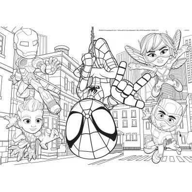 Puzzle 48 el. Spidey Lisciani