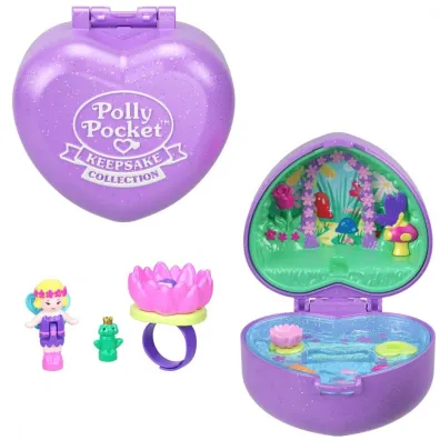 Polly Pocket Zestaw Serduszko z pier�cionkiem Mattel