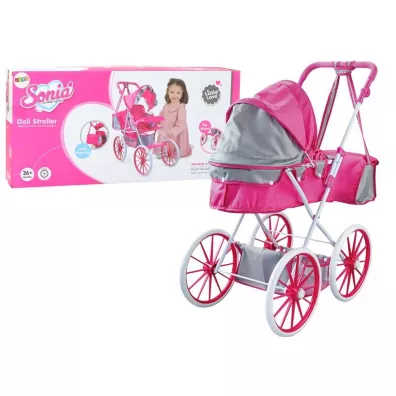 W�zek dla lalek metalowy LeanToys