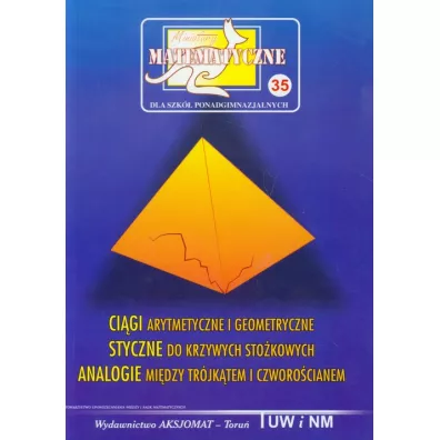 Miniatury matematyczne 35 Ci�gi arytmetyczne.. - Pawe� Jarek, Zbigniew Bobi�ski, P. J�drzejewicz