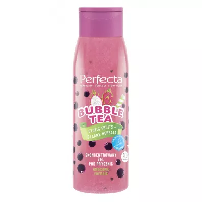 Perfecta Bubble Tea skoncentrowany �el pod prysznic Exotic Fruits & Czarna Herbata 400 ml