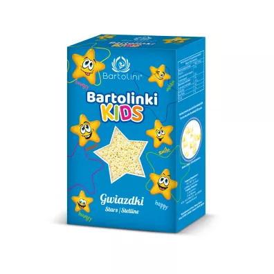 Bartolini Makaron 2-jajeczny gwiazdki 250 g