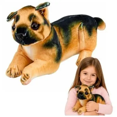 Owczarek niemiecki pluszowy 25cm LeanToys