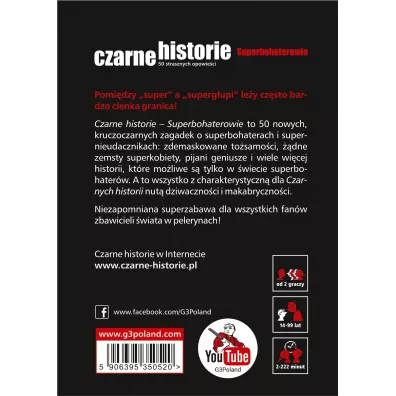 Czarne historie. Superbohaterowie G3