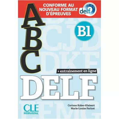 ABC DELF B1 ksika + CD MP3 + kluczem + zawarto online Nowa formua 2021 - Corinne Kober-Kleinert, Marie-Louise Parizet