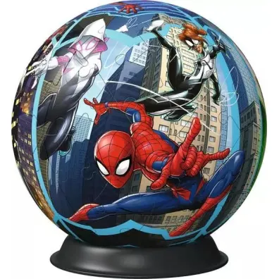 Puzzle 72 el. 3D Kula: Spiderman Ravensburger