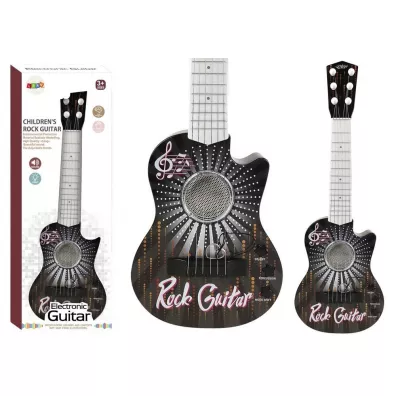 LeanToys Gitara ze �wiat�em i d�wi�kiem
