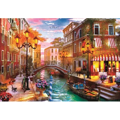 Puzzle 500 el. Sunse Over Venice Clementoni