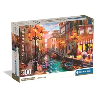 Puzzle 500 el. Sunse Over Venice Clementoni