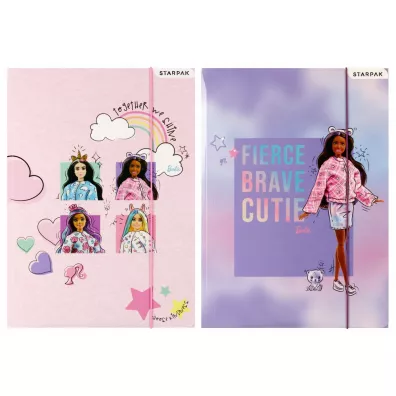 Teczka z gumk A4 Barbie Starpak