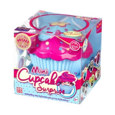 Mini cupcake Babeczka z niespodziank bkitna Tm Toys