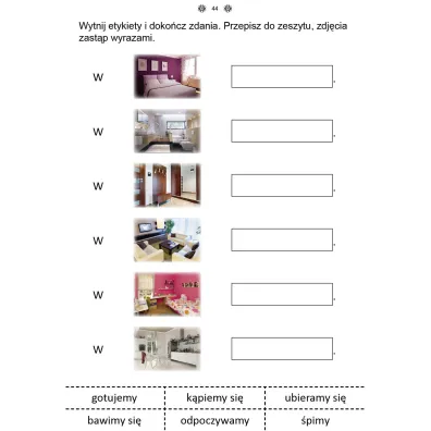 Ucz� si� z kartami pracy. Cz�� 4. Karty pracy dla uczni�w z niepe�nosprawno�ci� intelektualn�. Z elementami przysposobienia do pracy