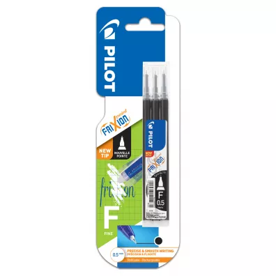 Pilot Wk�ad FriXion Point czarny 0,5mm