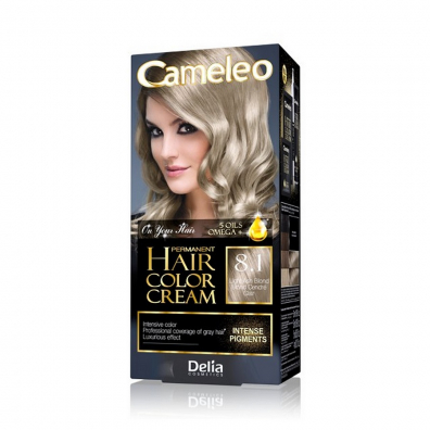 Omega Permanent Hair Color Cream trwale koloryzujca farba do wosw 8.1 Light Ash Blond