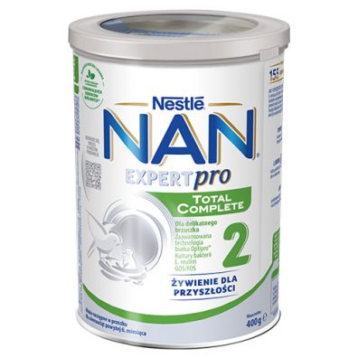 Nestle NAN EXPERTpro Total Complete 2 Mleko następne dla niemowląt po 6. miesiącu 400 g
