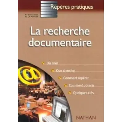 Reperes pratiques Recherche documentaire - Nicole  Le Pottier