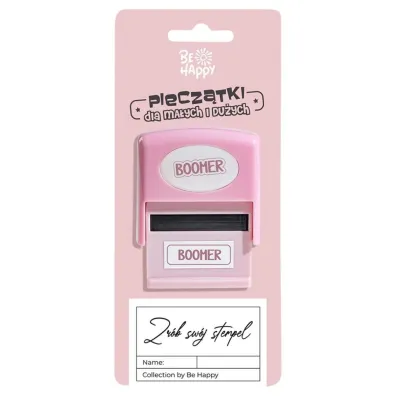 Be-Happy Gifts Piecz�tka z napisem - Boomer
