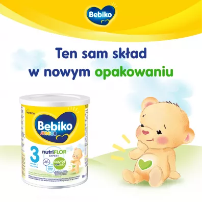 Bebiko Junior 3 Odywcza formua na bazie mleka dla dzieci powyej 1. roku ycia 700 g