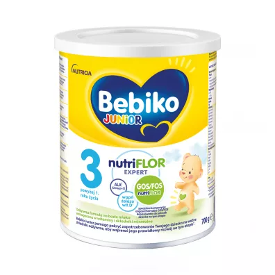 Bebiko Junior 3 Odywcza formua na bazie mleka dla dzieci powyej 1. roku ycia 700 g