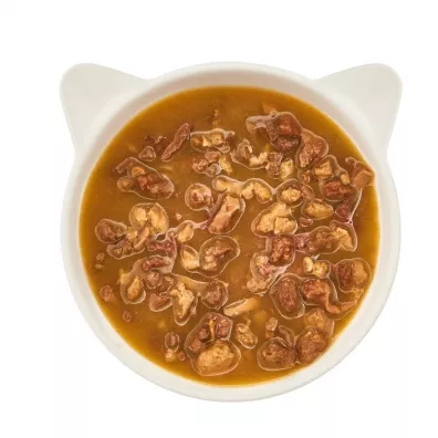 Wow Cat Huhn in sauce - filety kurczaka w sosie 85 g