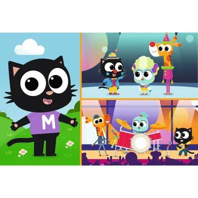 Puzzle maxi 24 el. Przygody ma�ego Kotka Milo Trefl