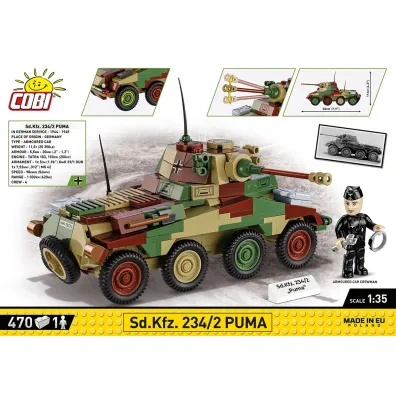 HC WWII Sd.Kfz 234/2 Puma