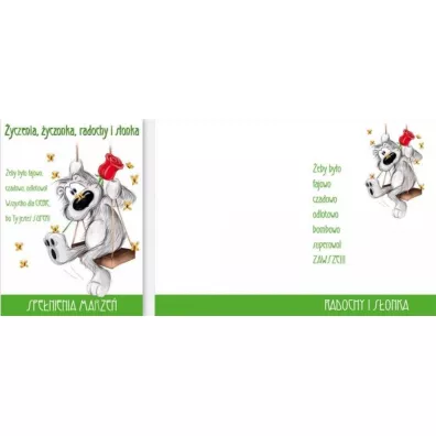 Stamp Karnet Happy B6 + koperta wz�r nr 03