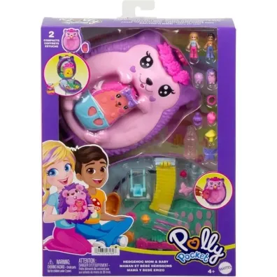 Polly Pocket. Rodzina Je�yk�w Kompaktowa Torebka Mattel