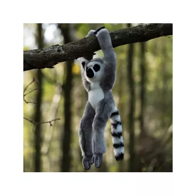 Pluszowy lemur na rzepy One for Fun