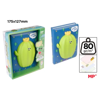 Mp Main Paper NOTES SQUISHY KAKTUS 127X175/128K MP PB848-06