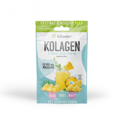 Intenson Kolagen o smaku ananasowym suplement diety 11 g