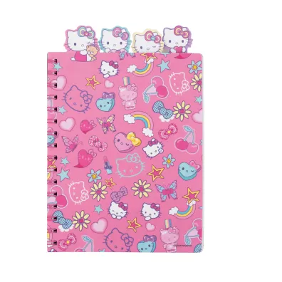Patio Ko�obrulion A5 100k.w kratk� z g��wkami Hello Kitty pink wz�r 1