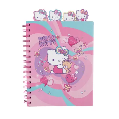 Patio Ko�obrulion A5 100k.w kratk� z g��wkami Hello Kitty pink wz�r 1